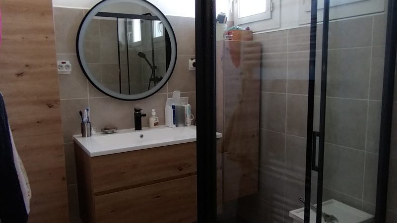 salle de bain rénovée