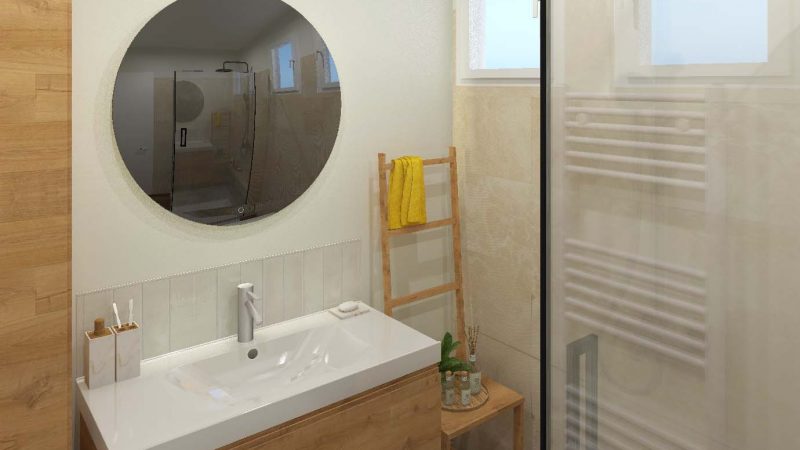 3D projet salle de bain
